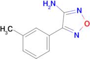 4-(3-Methylphenyl)-1,2,5-oxadiazol-3-amine