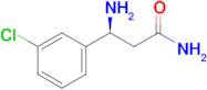 (3s)-3-Amino-3-(3-chlorophenyl)propanamide