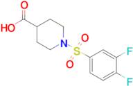 1-(3,4-Difluorobenzenesulfonyl)piperidine-4-carboxylic acid