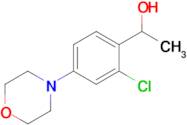 1-[2-chloro-4-(morpholin-4-yl)phenyl]ethan-1-ol