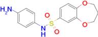 n-(4-Aminophenyl)-3,4-dihydro-2h-1,5-benzodioxepine-7-sulfonamide