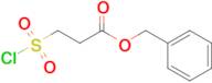 Benzyl 3-(chlorosulfonyl)propanoate