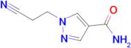 1-(2-Cyanoethyl)-1h-pyrazole-4-carboxamide