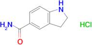 2,3-Dihydro-1h-indole-5-carboxamide hydrochloride