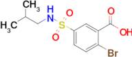 2-Bromo-5-[(2-methylpropyl)sulfamoyl]benzoic acid