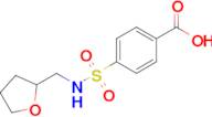 4-{[(oxolan-2-yl)methyl]sulfamoyl}benzoic acid