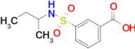 3-[(butan-2-yl)sulfamoyl]benzoic acid