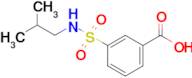 3-[(2-methylpropyl)sulfamoyl]benzoic acid