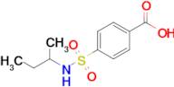 4-[(butan-2-yl)sulfamoyl]benzoic acid