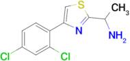 1-[4-(2,4-dichlorophenyl)-1,3-thiazol-2-yl]ethan-1-amine