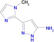 3-(1-Methyl-1h-imidazol-2-yl)-1h-pyrazol-5-amine