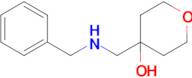 4-[(benzylamino)methyl]oxan-4-ol