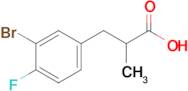 3-(3-Bromo-4-fluorophenyl)-2-methylpropanoic acid