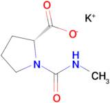 Potassium (2r)-1-(methylcarbamoyl)pyrrolidine-2-carboxylate