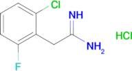 2-(2-Chloro-6-fluorophenyl)ethanimidamide hydrochloride