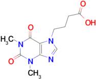 4-(1,3-Dimethyl-2,6-dioxo-2,3,6,7-tetrahydro-1h-purin-7-yl)butanoic acid