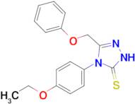 4-(4-ethoxyphenyl)-3-(phenoxymethyl)-4,5-dihydro-1H-1,2,4-triazole-5-thione