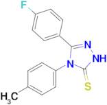 3-(4-fluorophenyl)-4-(4-methylphenyl)-4,5-dihydro-1H-1,2,4-triazole-5-thione