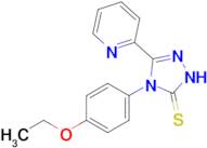 4-(4-ethoxyphenyl)-3-(pyridin-2-yl)-4,5-dihydro-1H-1,2,4-triazole-5-thione