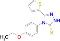 4-(4-ethoxyphenyl)-3-(thiophen-2-yl)-4,5-dihydro-1H-1,2,4-triazole-5-thione