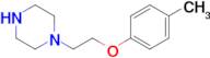 1-[2-(4-methylphenoxy)ethyl]piperazine