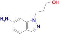 3-(6-Amino-1h-indazol-1-yl)propan-1-ol