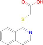 2-(Isoquinolin-1-ylsulfanyl)acetic acid