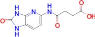 3-({2-oxo-1h,2h,3h-imidazo[4,5-b]pyridin-5-yl}carbamoyl)propanoic acid