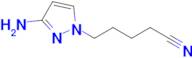 5-(3-Amino-1h-pyrazol-1-yl)pentanenitrile