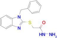2-[(1-benzyl-1h-1,3-benzodiazol-2-yl)sulfanyl]acetohydrazide
