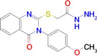 2-{[3-(4-methoxyphenyl)-4-oxo-3,4-dihydroquinazolin-2-yl]sulfanyl}acetohydrazide