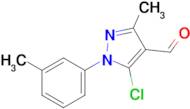 5-Chloro-3-methyl-1-(3-methylphenyl)-1h-pyrazole-4-carbaldehyde