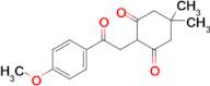 2-[2-(4-methoxyphenyl)-2-oxoethyl]-5,5-dimethylcyclohexane-1,3-dione