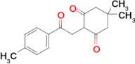 5,5-Dimethyl-2-[2-(4-methylphenyl)-2-oxoethyl]cyclohexane-1,3-dione