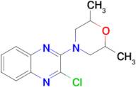 2-Chloro-3-(2,6-dimethylmorpholin-4-yl)quinoxaline