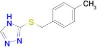 3-{[(4-methylphenyl)methyl]sulfanyl}-4H-1,2,4-triazole