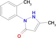 5-methyl-2-(2-methylphenyl)-2,3-dihydro-1H-pyrazol-3-one