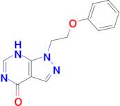 1-(2-phenoxyethyl)-1H,4H,7H-pyrazolo[3,4-d]pyrimidin-4-one