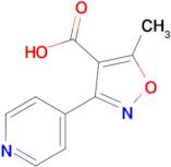5-Methyl-3-(pyridin-4-yl)-1,2-oxazole-4-carboxylic acid