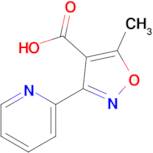 5-Methyl-3-(pyridin-2-yl)-1,2-oxazole-4-carboxylic acid