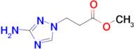 Methyl 3-(3-amino-1h-1,2,4-triazol-1-yl)propanoate