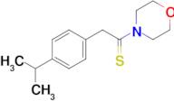 1-(Morpholin-4-yl)-2-[4-(propan-2-yl)phenyl]ethane-1-thione