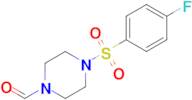 4-(4-Fluorobenzenesulfonyl)piperazine-1-carbaldehyde