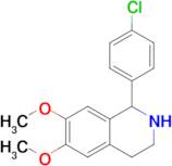1-(4-Chlorophenyl)-6,7-dimethoxy-1,2,3,4-tetrahydroisoquinoline