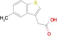 2-(5-Methyl-1-benzothiophen-3-yl)acetic acid