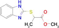 Methyl 2-(1h-1,3-benzodiazol-2-ylsulfanyl)propanoate