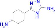 5-(4-aminocyclohexyl)-4H-1,2,4-triazol-3-amine