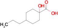 1-Hydroxy-4-propylcyclohexane-1-carboxylic acid