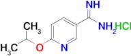 6-(Propan-2-yloxy)pyridine-3-carboximidamide hydrochloride