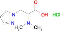 2-(Dimethylamino)-3-(1h-pyrazol-1-yl)propanoic acid hydrochloride